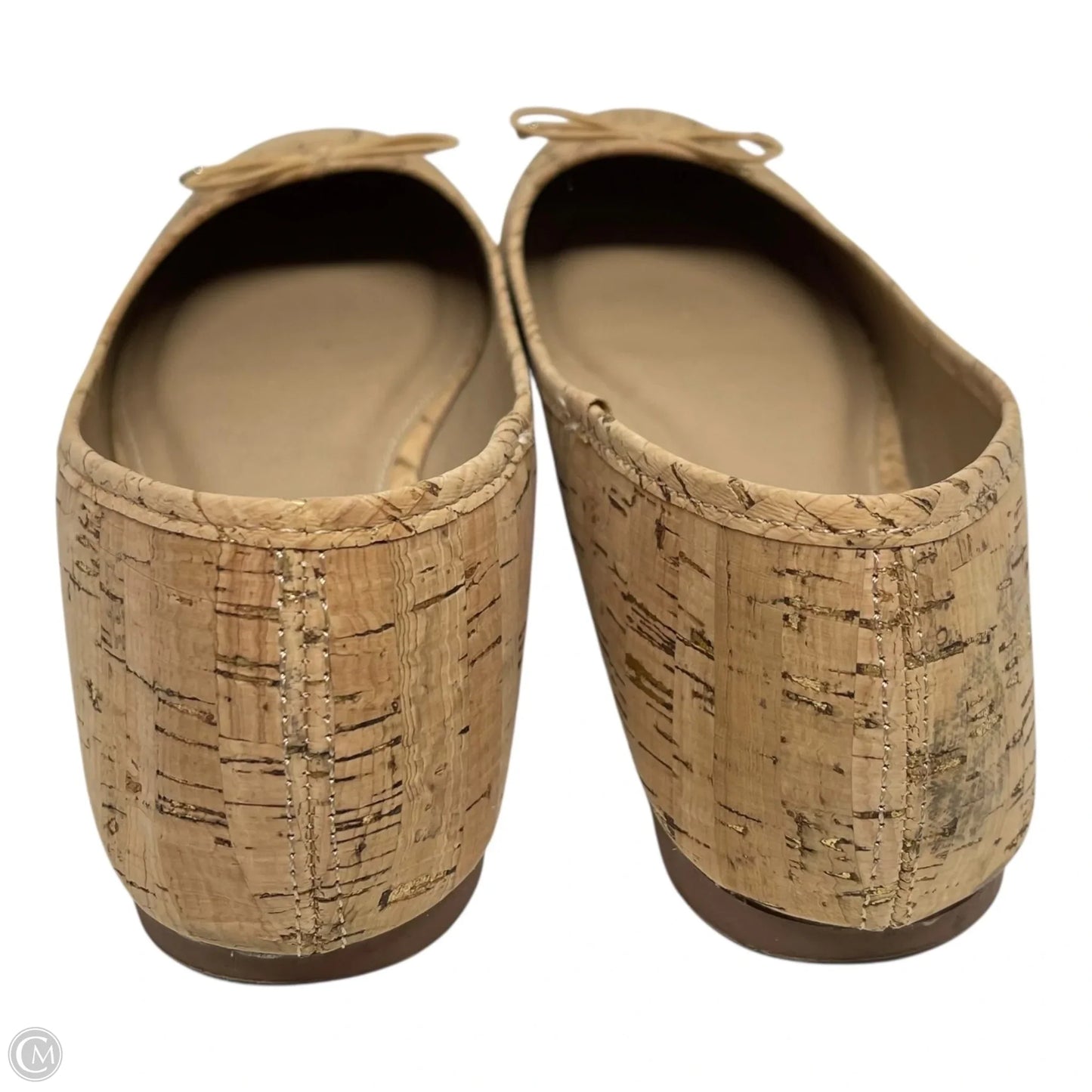 Shoes Flats By Esprit In Gold & Tan, Size: 8