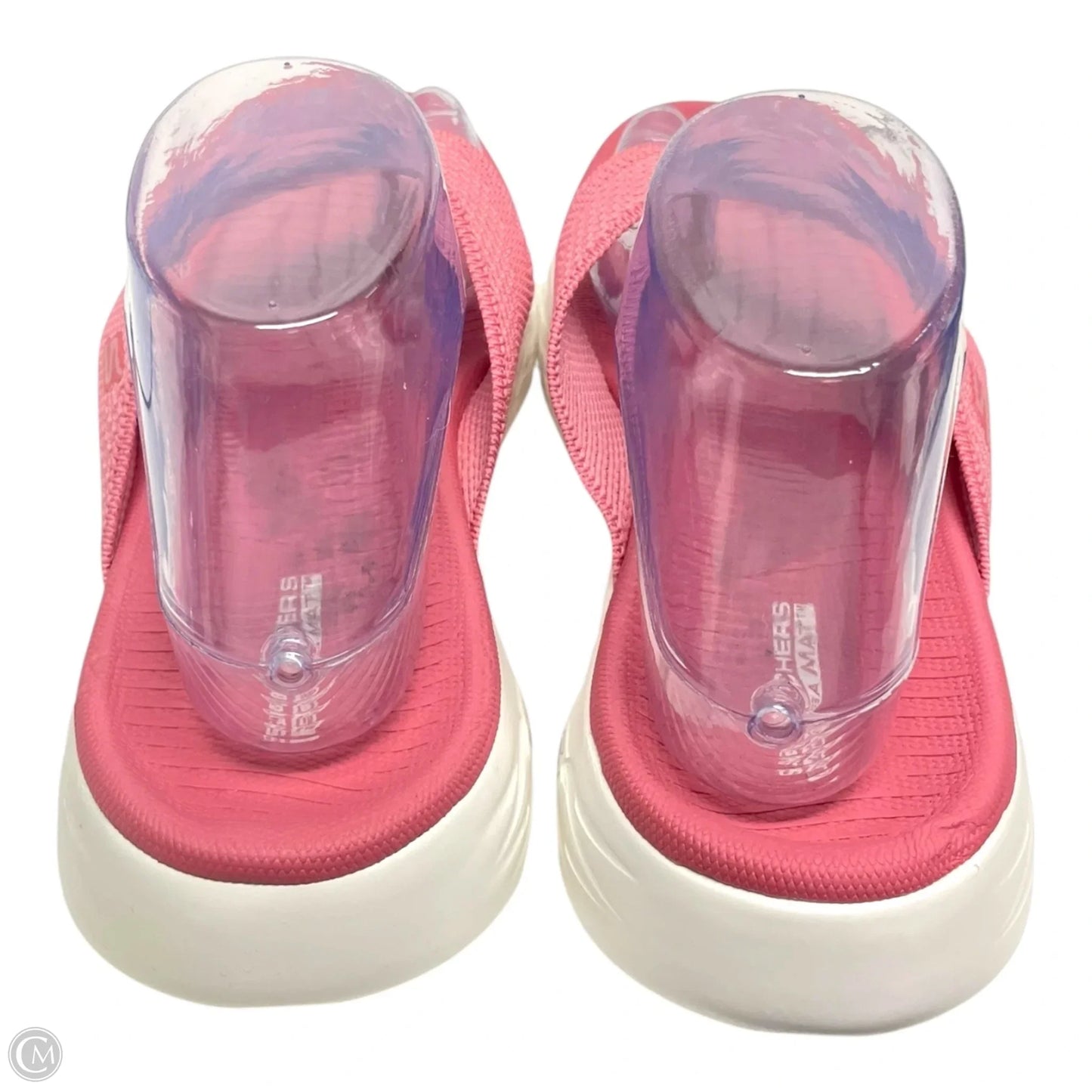 Sandals Flats By Skechers In Pink, Size: 9