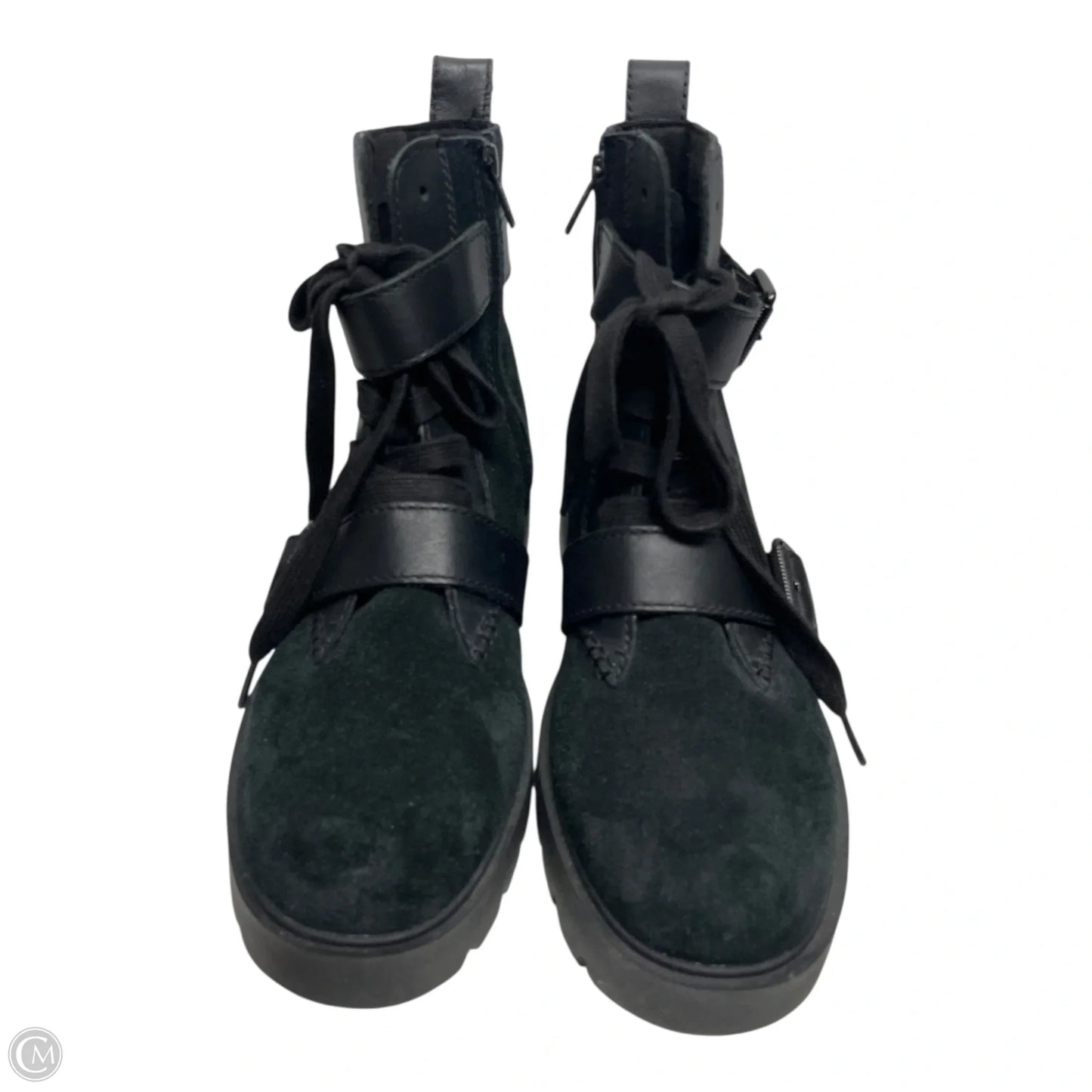 Boots Designer By Ugg In Black, Size: 9