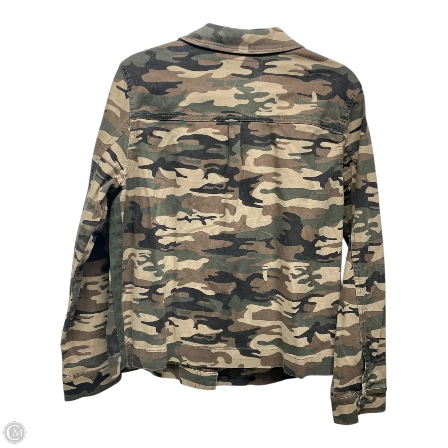 Jacket Denim By Sanctuary In Camouflage Print, Size: L
