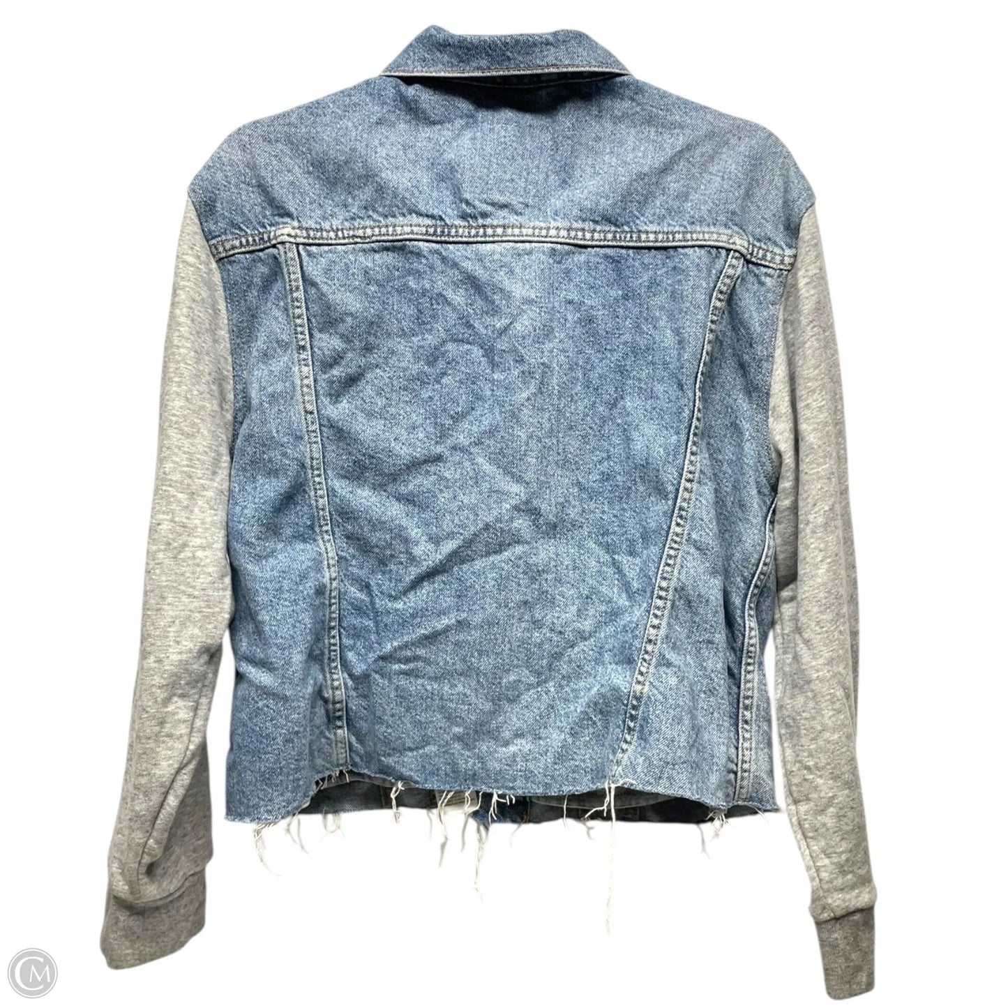 Jacket Denim By Levis In Blue Denim, Size: L