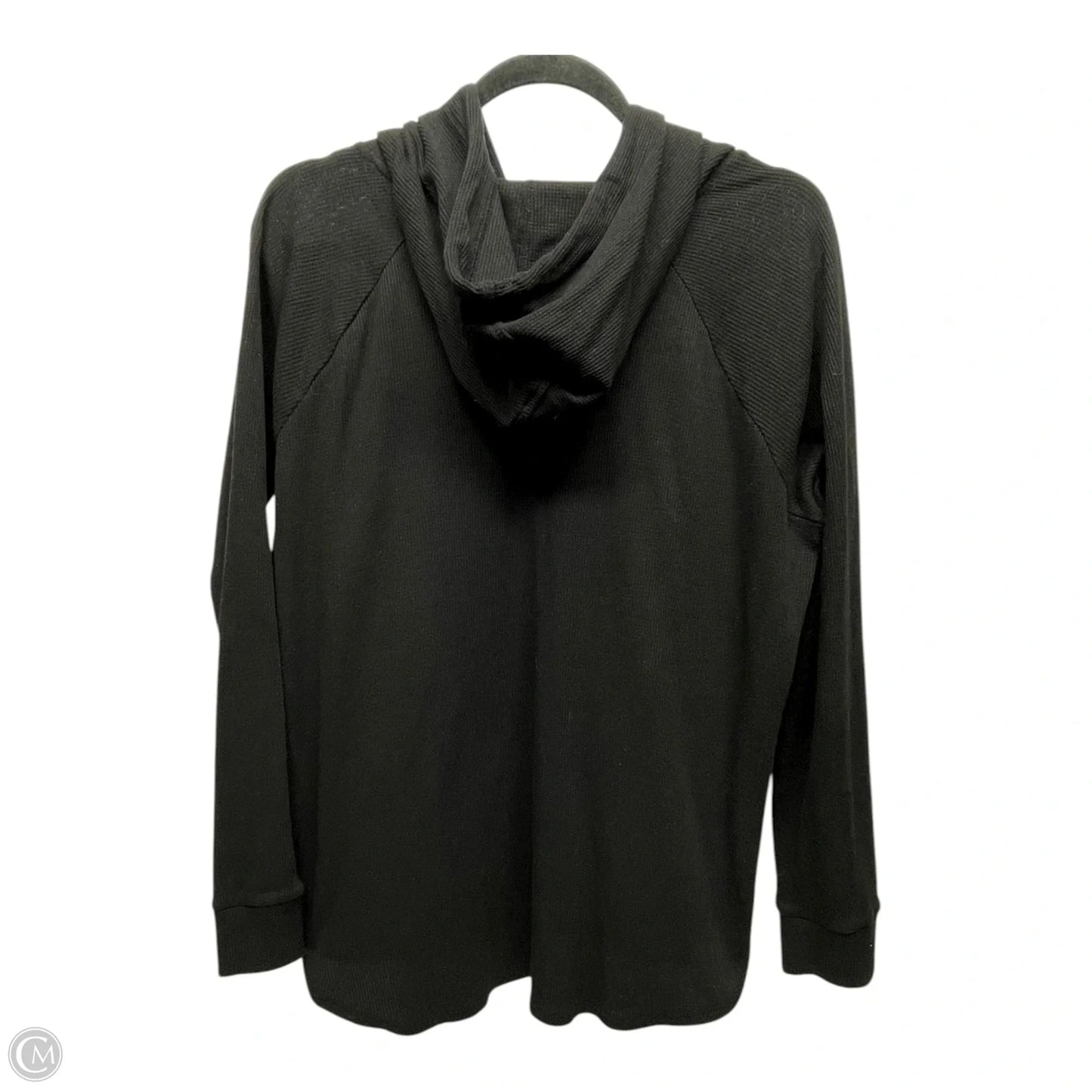Sweatshirt Hoodie By Michael By Michael Kors In Black, Size: L