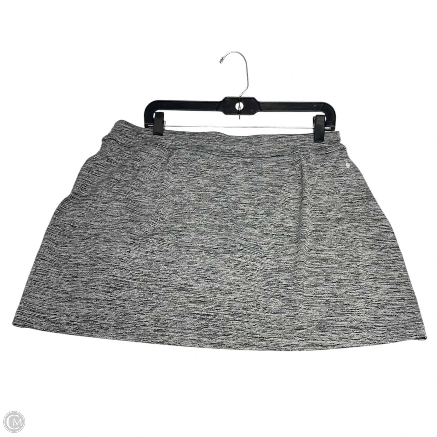 Athletic Skort By Tek Gear In Grey, Size: L