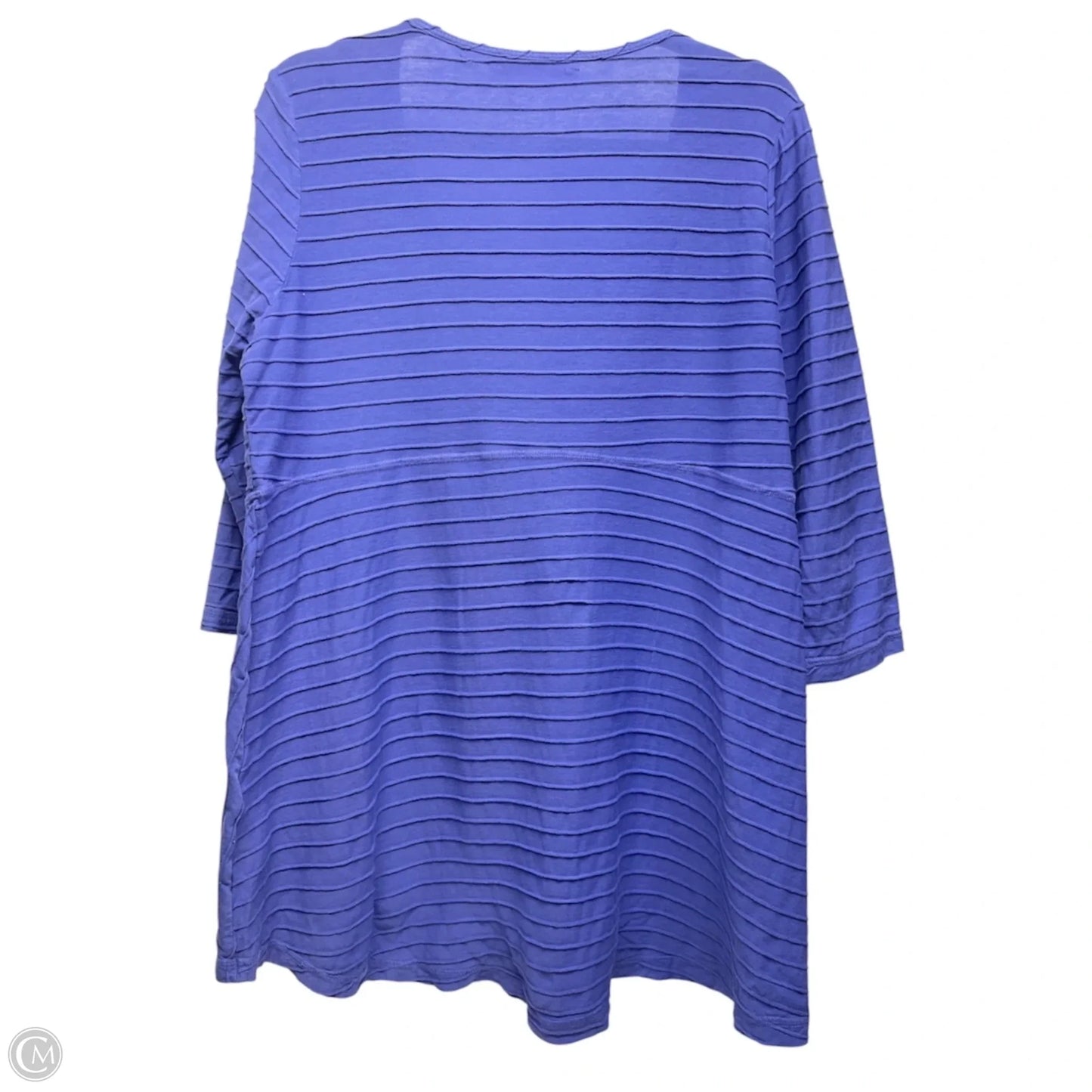 Tunic 3/4 Sleeve By Soft Surroundings In Purple, Size: M