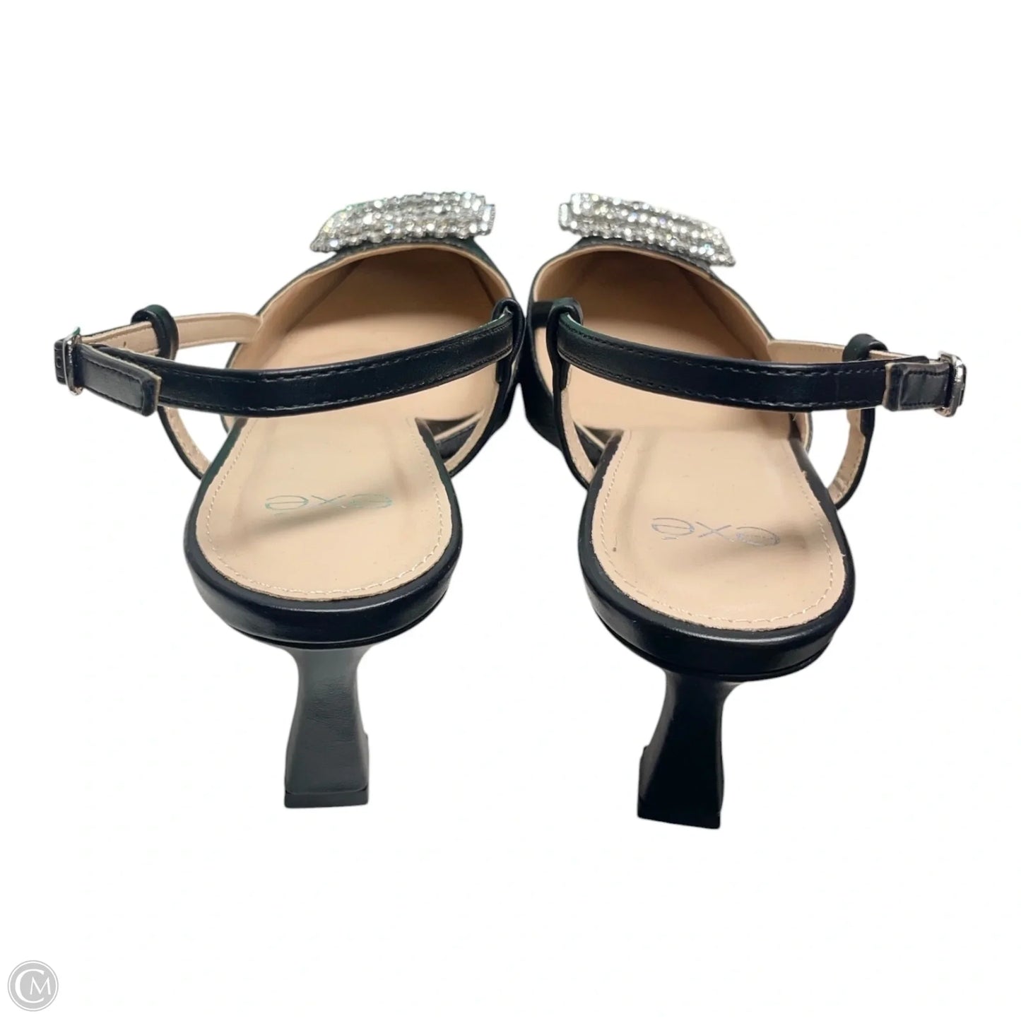 Shoes Heels Stiletto By Clothes Mentor In Black & Silver, Size: 10.5