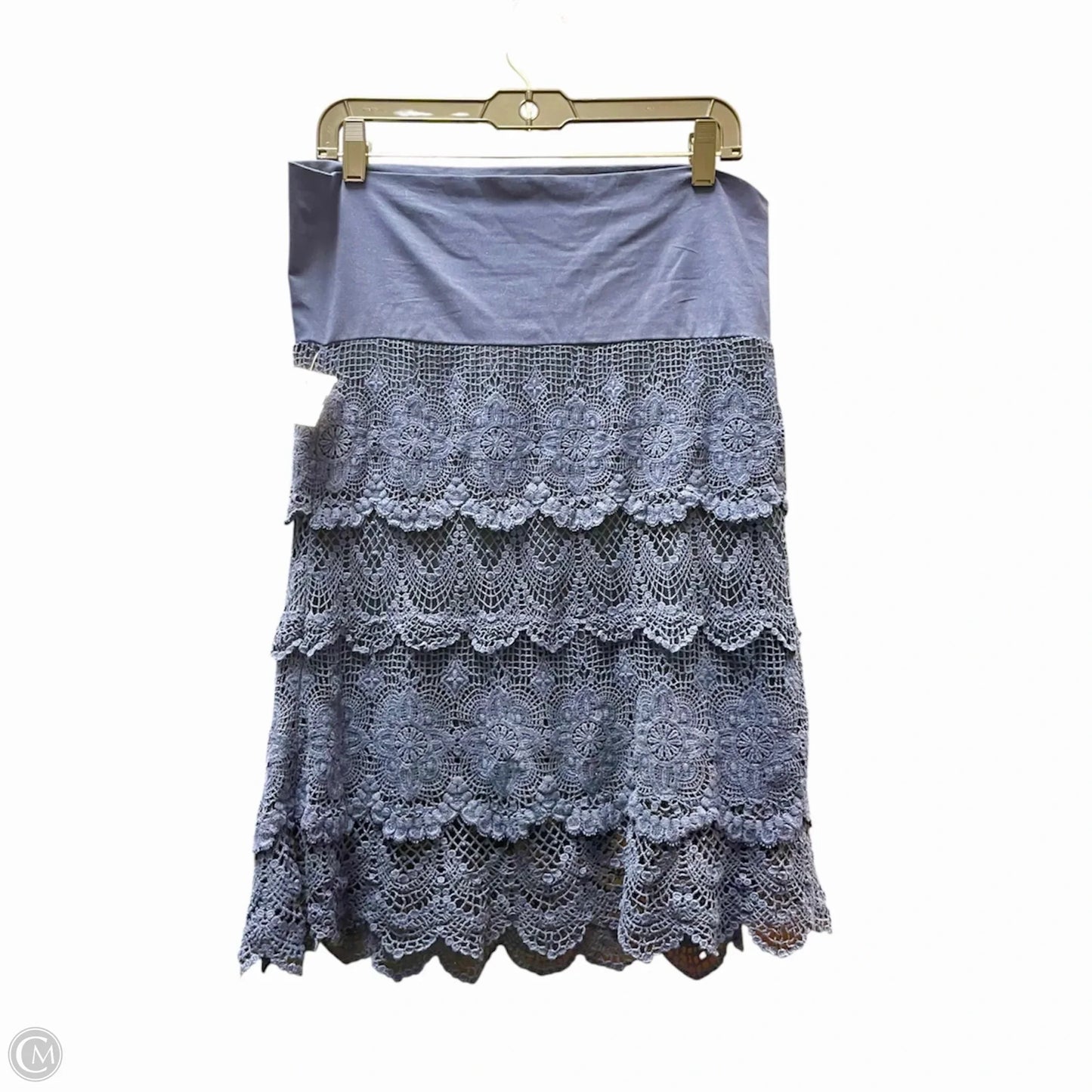 Skirt Mini & Short By Solitaire In Navy, Size: M