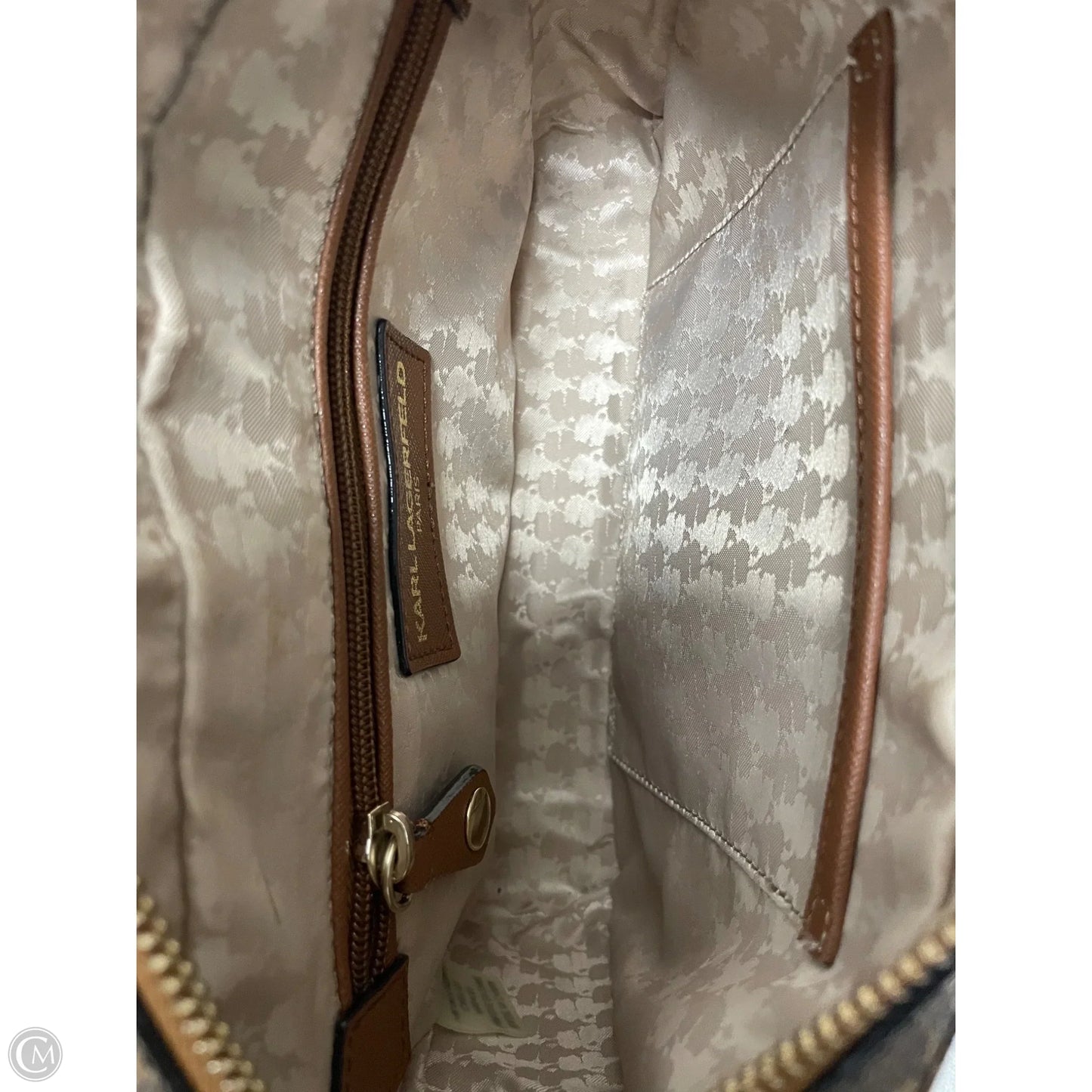 Crossbody Designer By Karl Lagerfeld, Size: Small