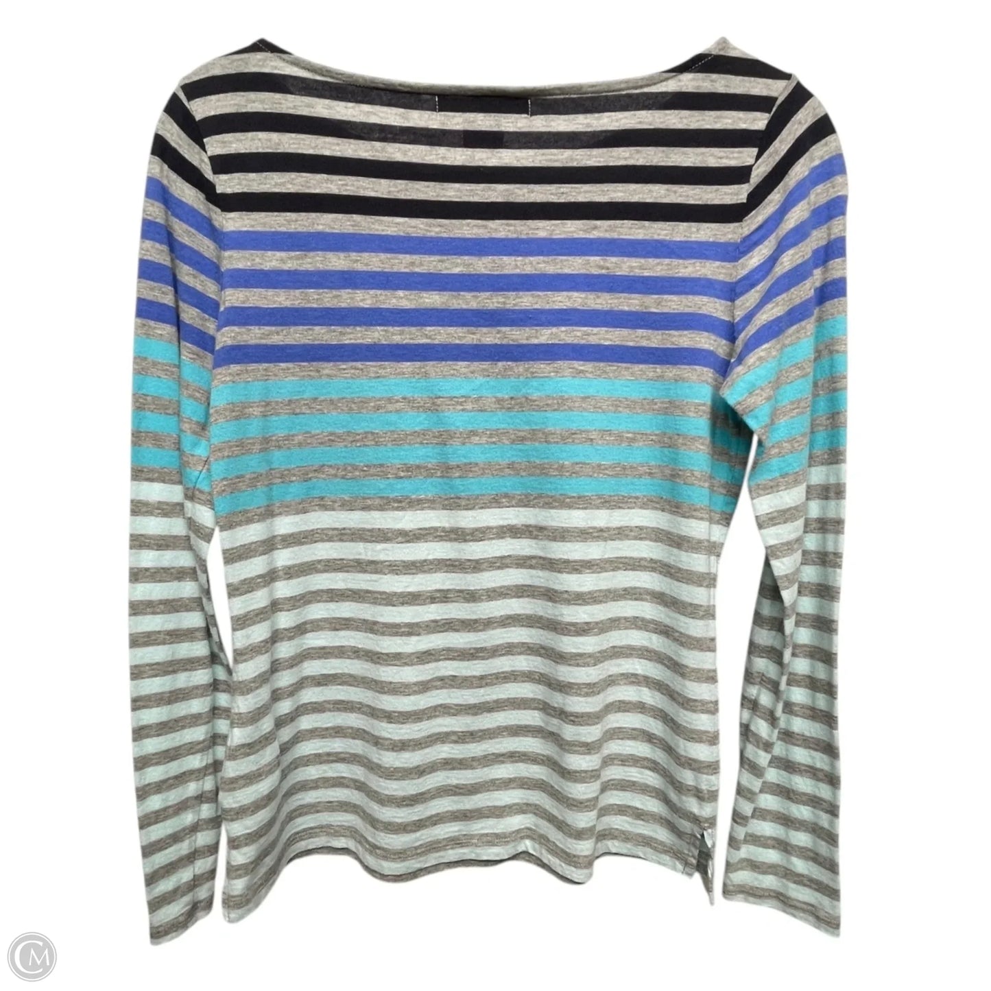 Top Long Sleeve By Liz Claiborne In Striped Pattern, Size: Sp