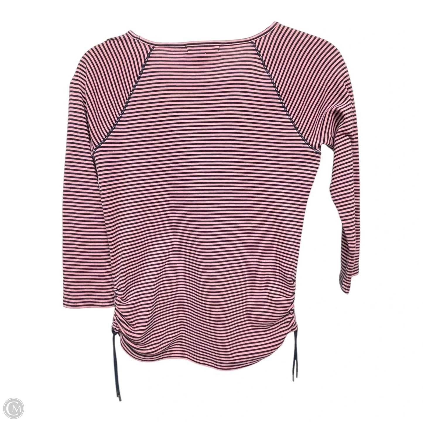 Top Long Sleeve By Chaps In Striped Pattern, Size: Sp