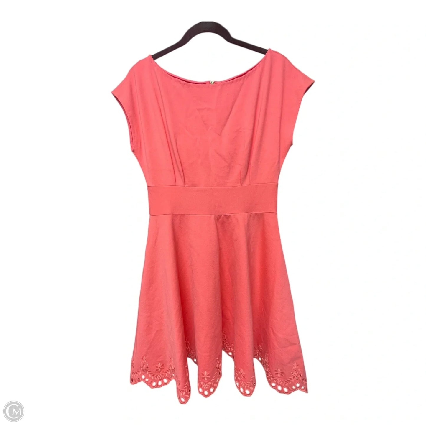 Dress Designer By Kate Spade In Coral, Size: M