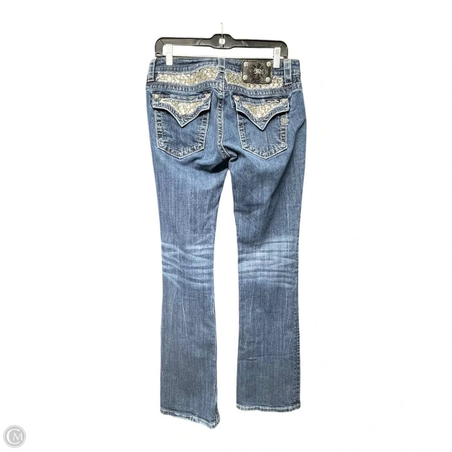 Jeans Boot Cut By Miss Me In Blue Denim, Size: 10
