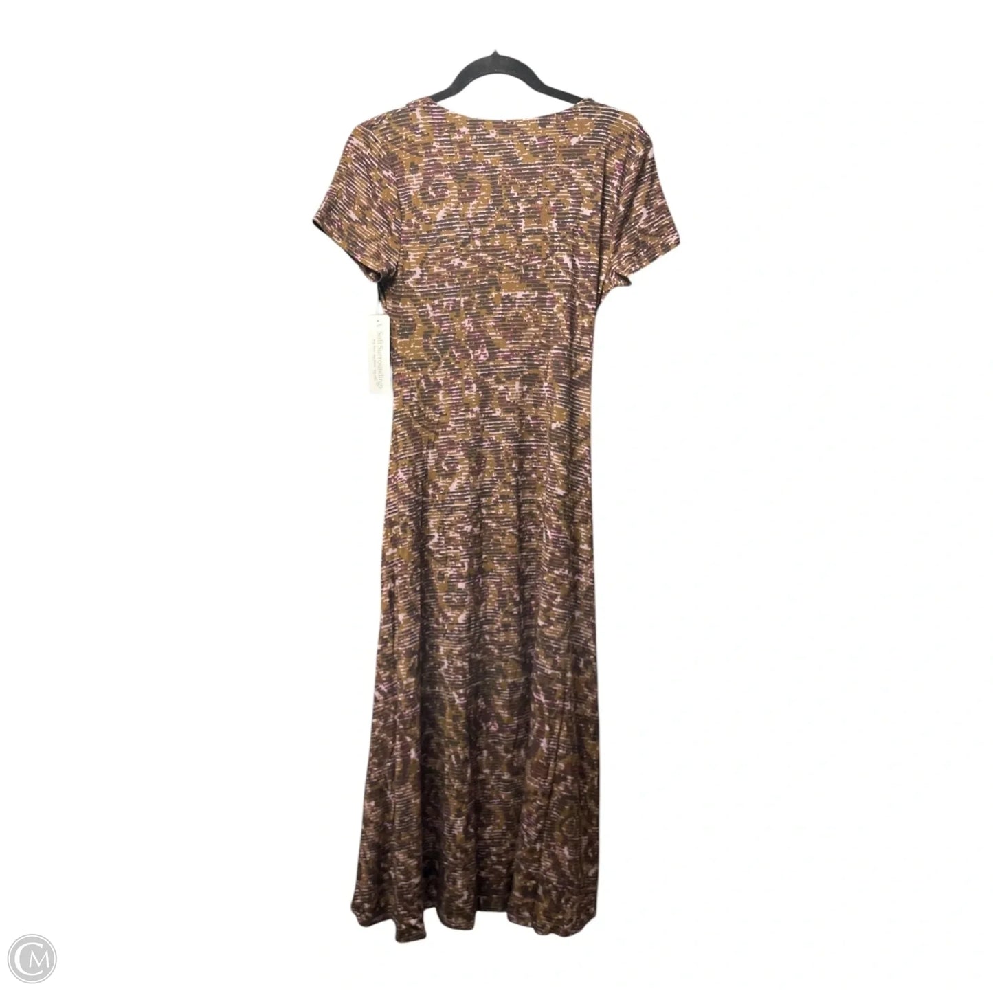 Dress Casual Maxi By Soft Surroundings In Brown & Purple, Size: Sp