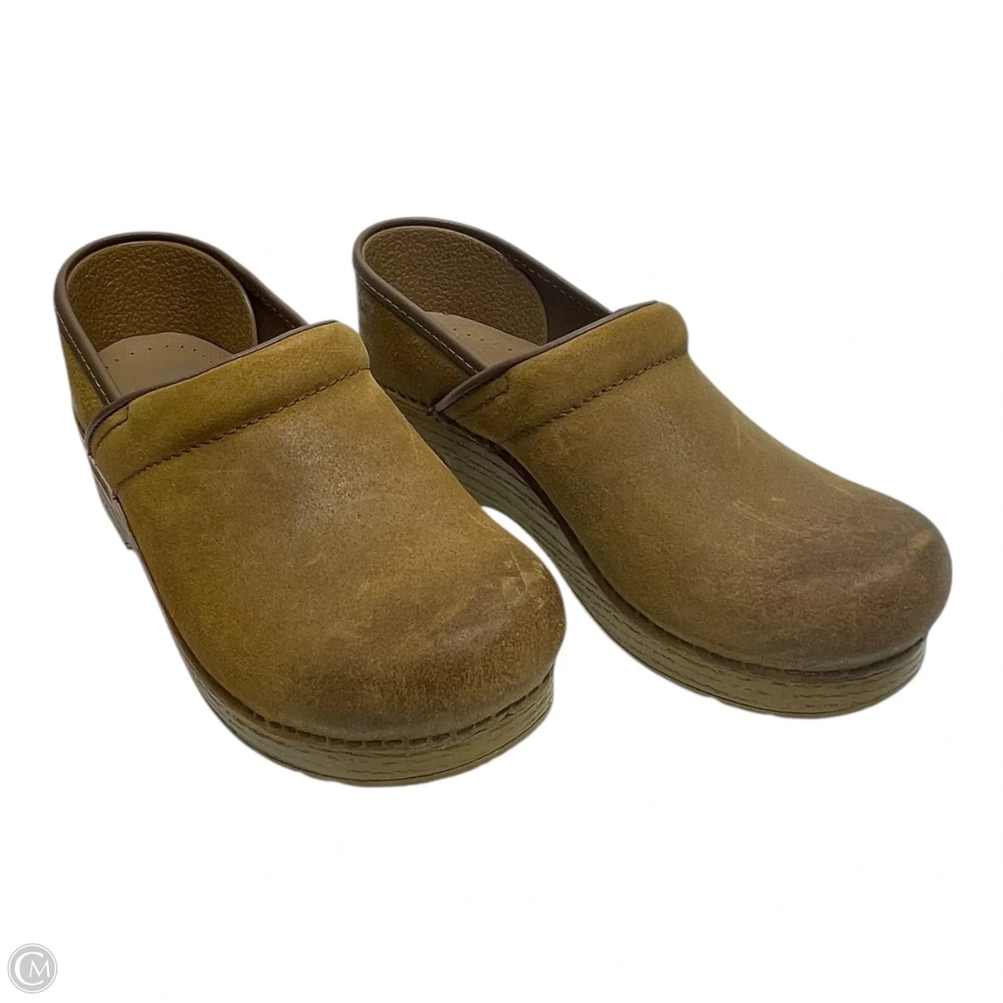 Shoes Heels Block By Dansko In Tan, Size: 7.5