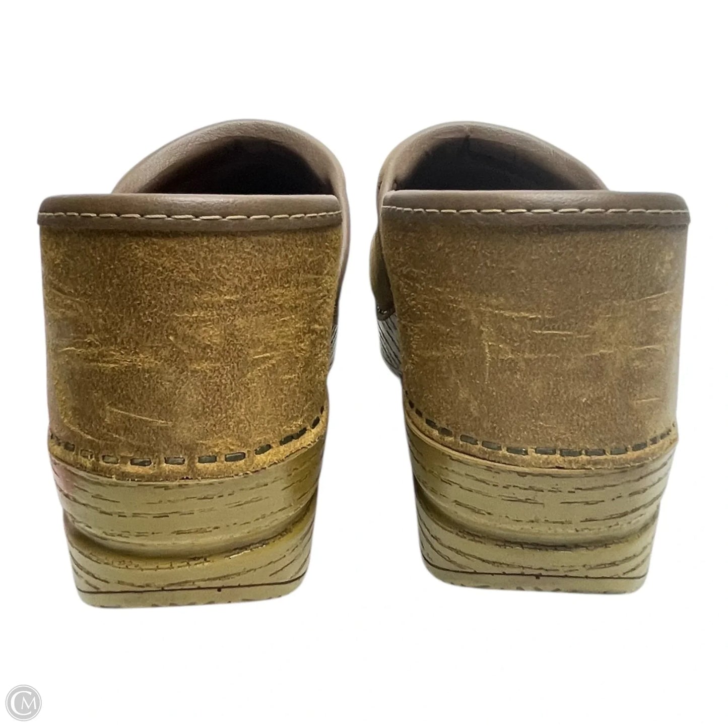 Shoes Heels Block By Dansko In Tan, Size: 7.5
