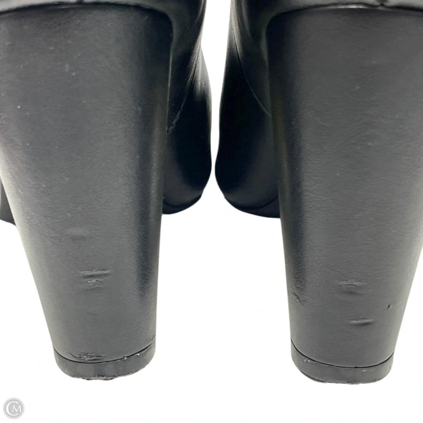 Boots Ankle Heels By Banana Republic In Black, Size: 6