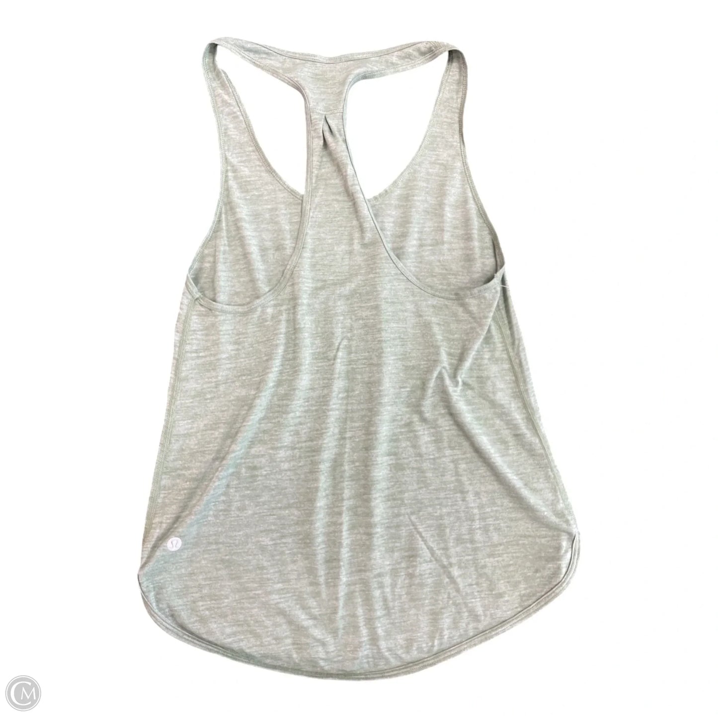 Athletic Tank Top By Lululemon In Green, Size: S