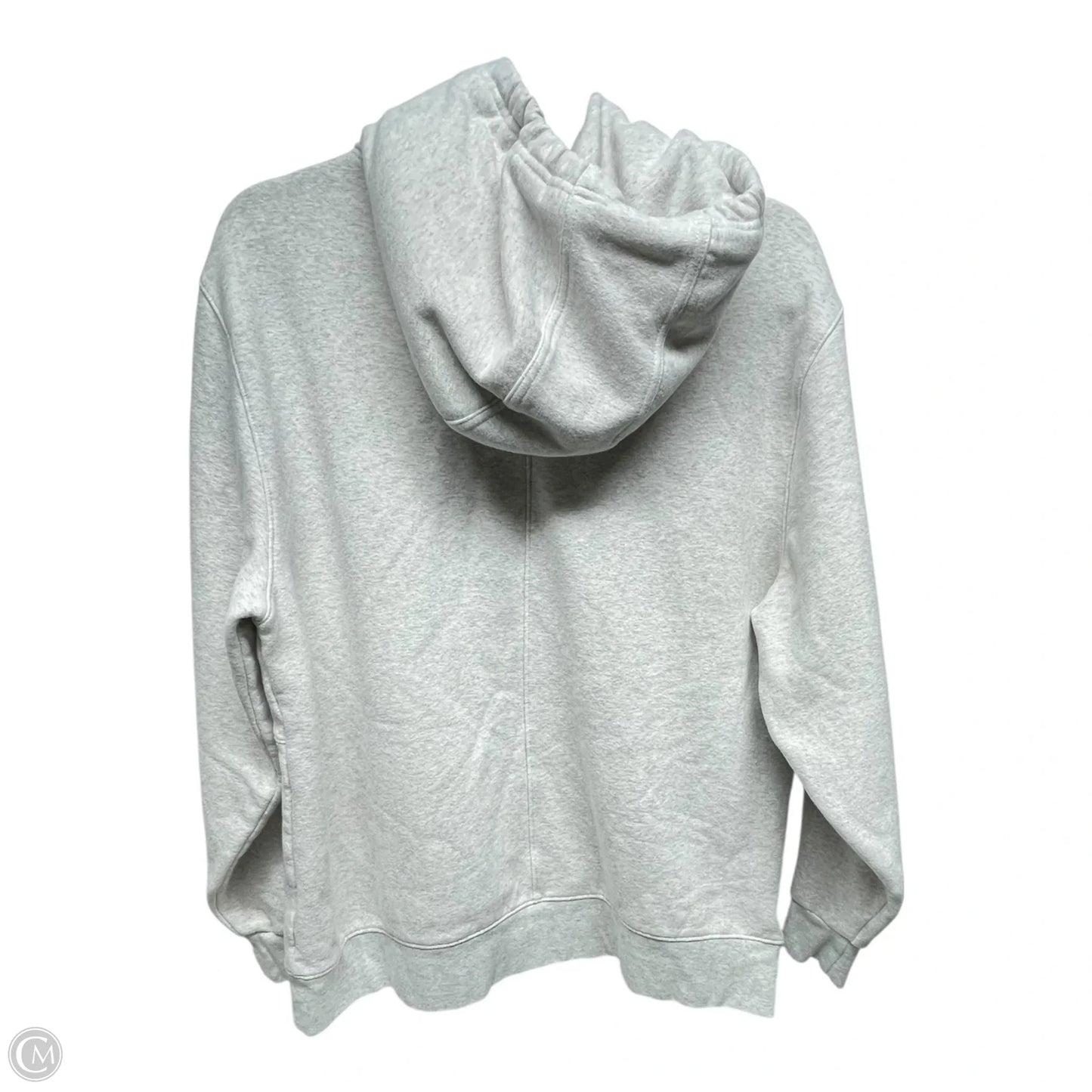 Athletic Top Long Sleeve Hoodie By Athleta In Grey, Size: L