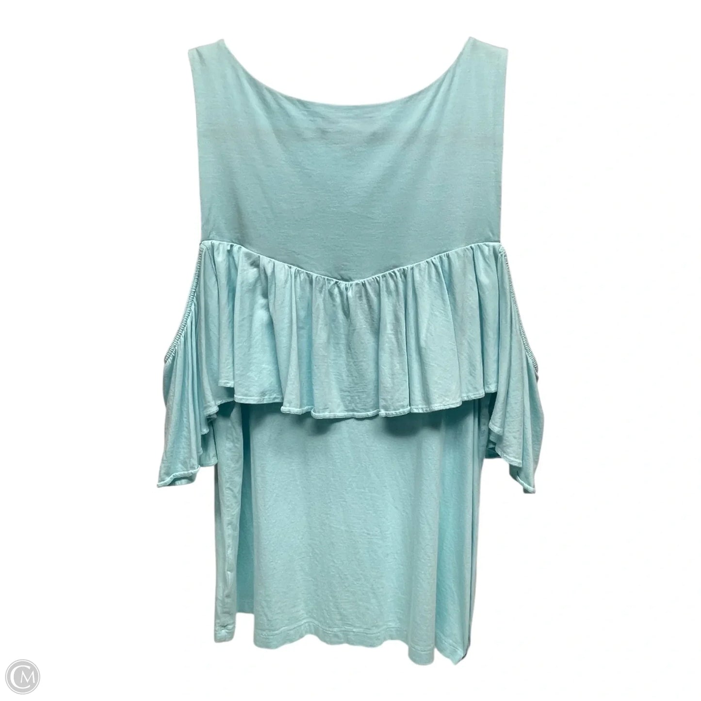 Top Short Sleeve Designer By Lilly Pulitzer In Blue, Size: M