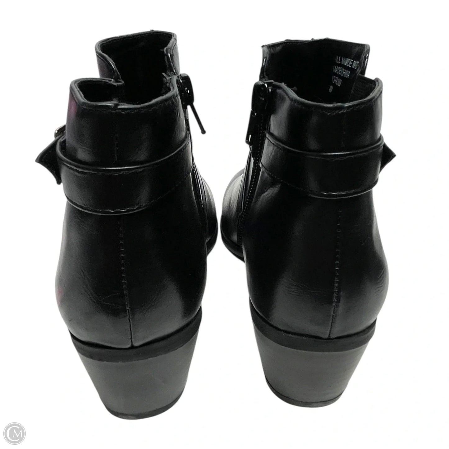 Boots Ankle Heels By Karen Scott In Black, Size: 6