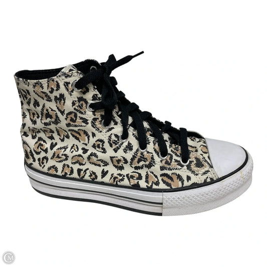 Shoes Sneakers By Converse In Animal Print, Size: 6