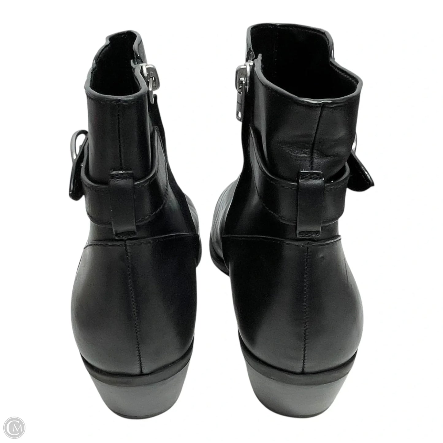 Boots Designer By Coach In Black, Size: 9.5