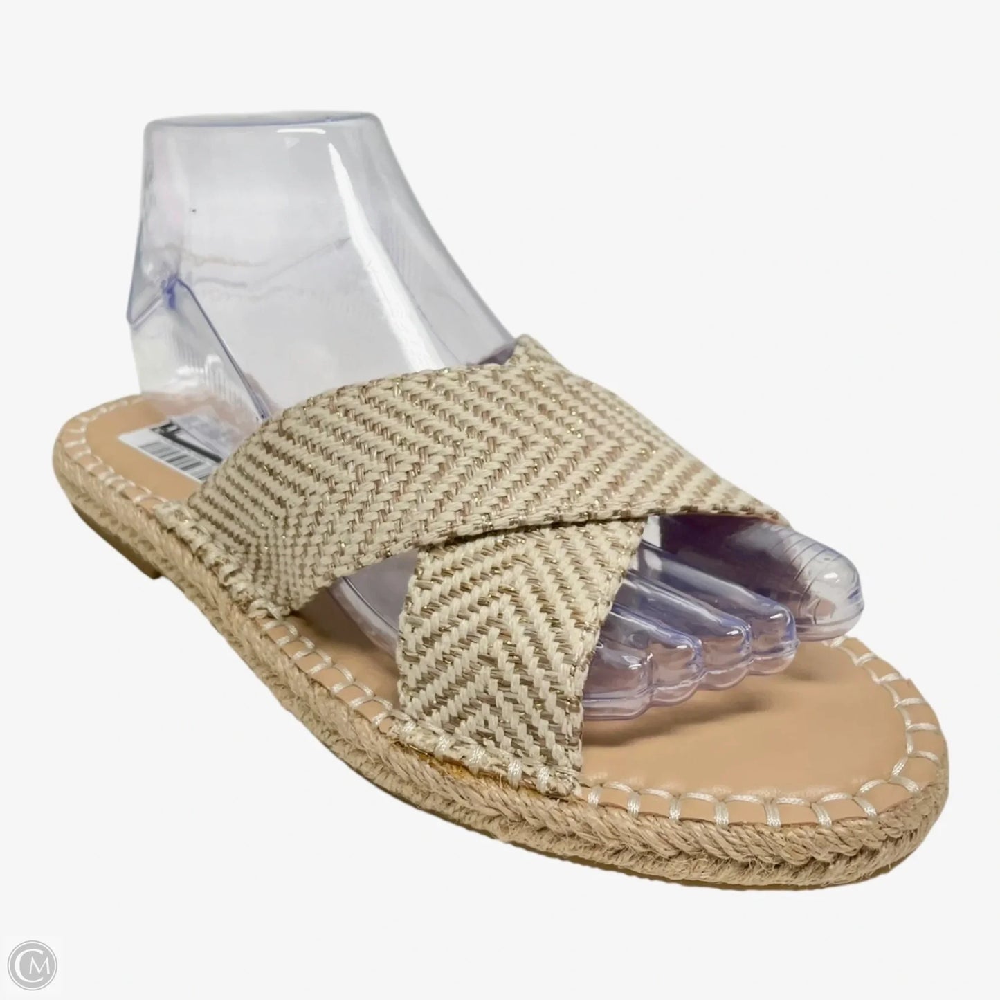 Sandals Flats By Just Fab In Tan, Size: 7