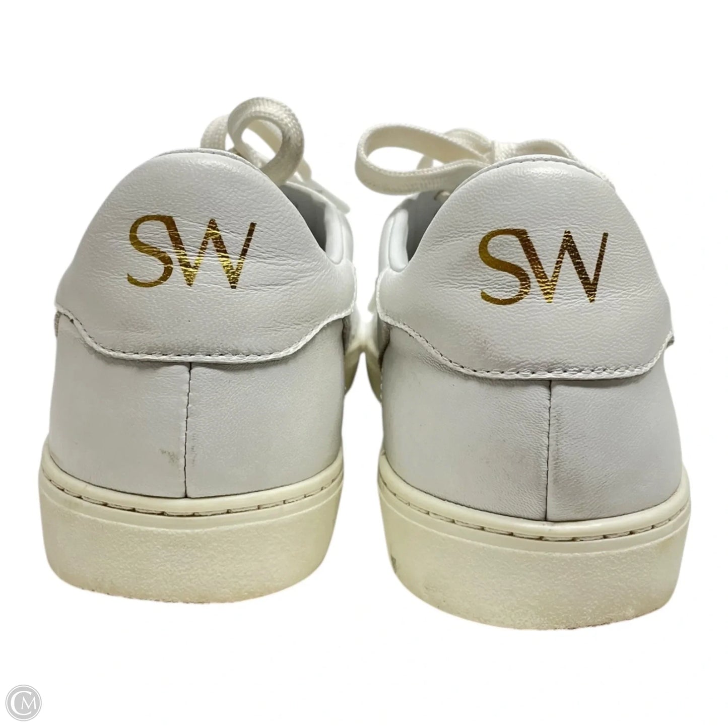 Shoes Designer By Stuart Weitzman In White, Size: 9