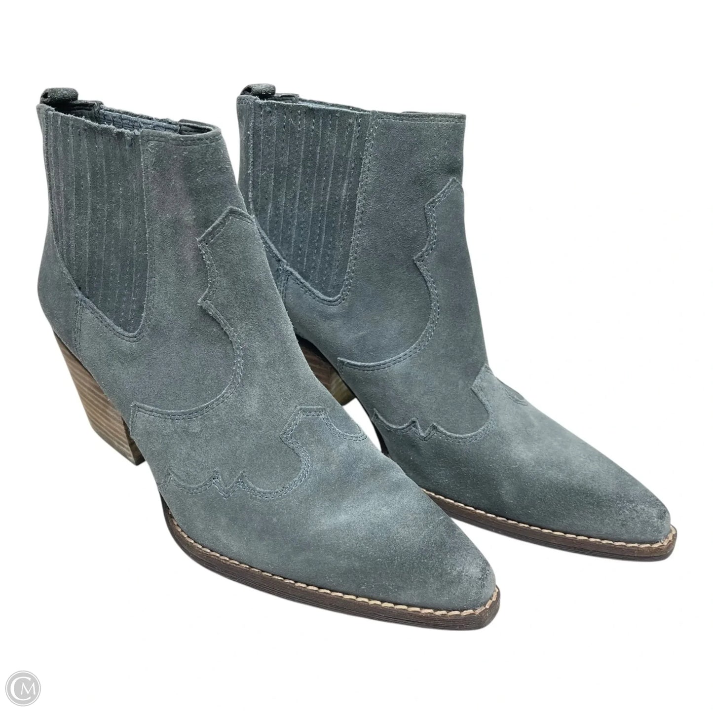 Boots Western By Sam Edelman In Grey, Size: 8