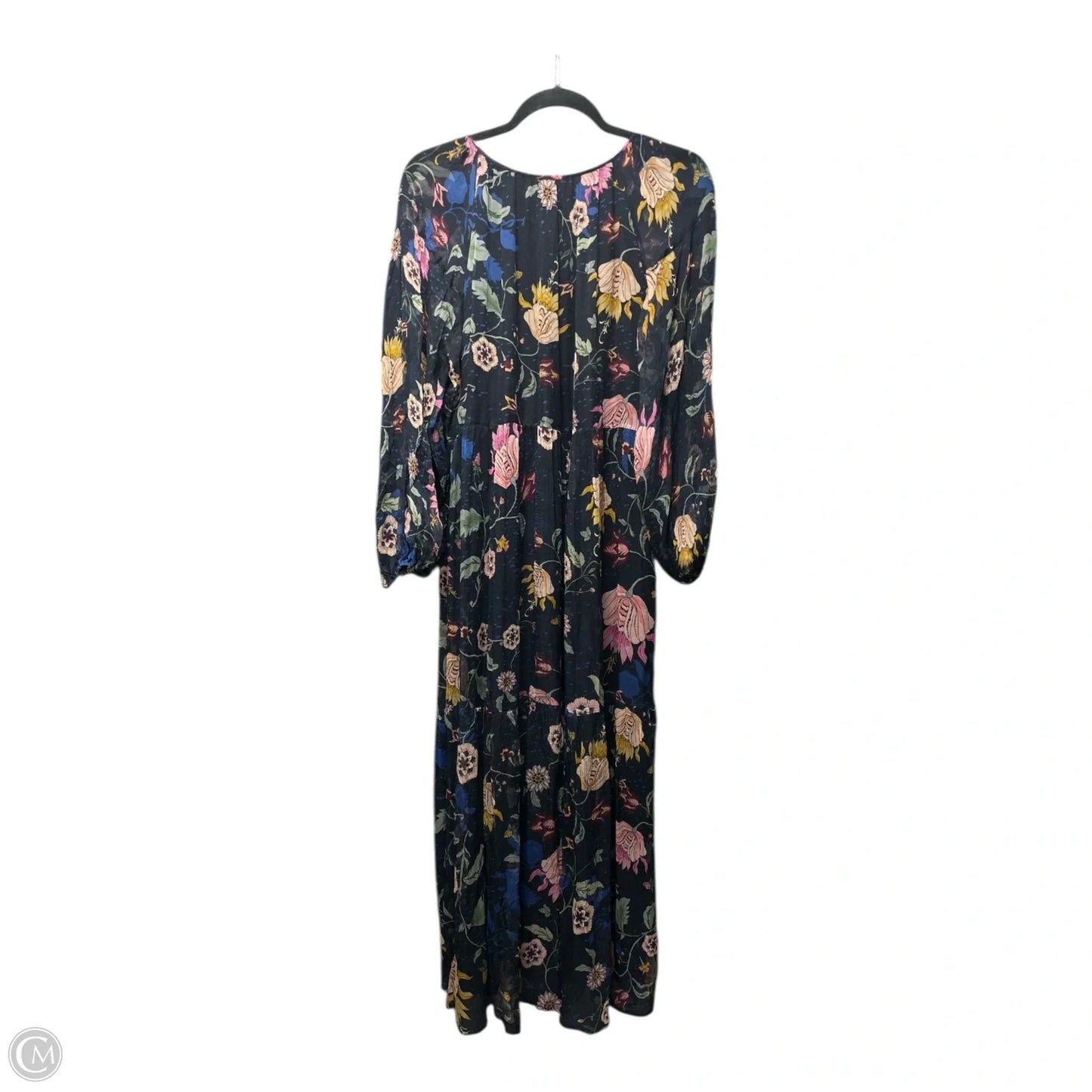 Dress Designer By Johnny Was In Floral Print, Size: M
