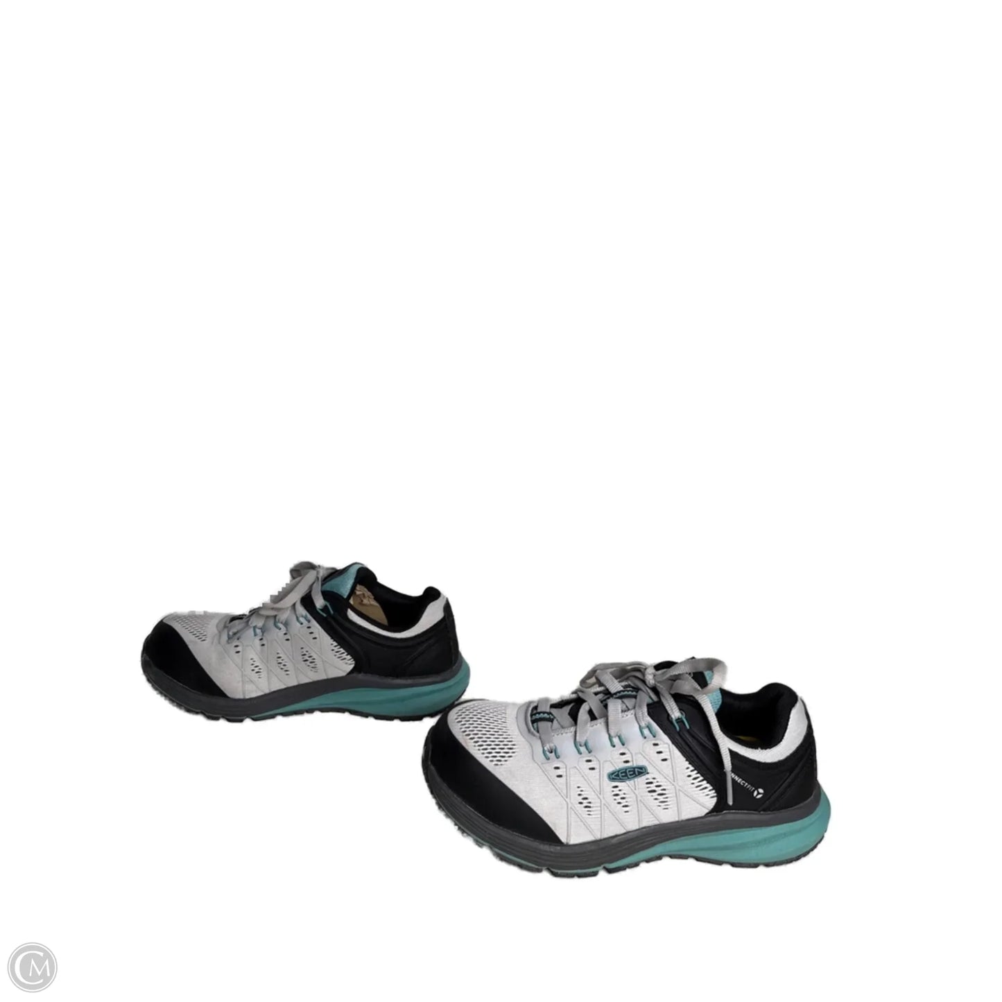 Shoes Hiking By Keen In Black & Grey, Size: 7.5