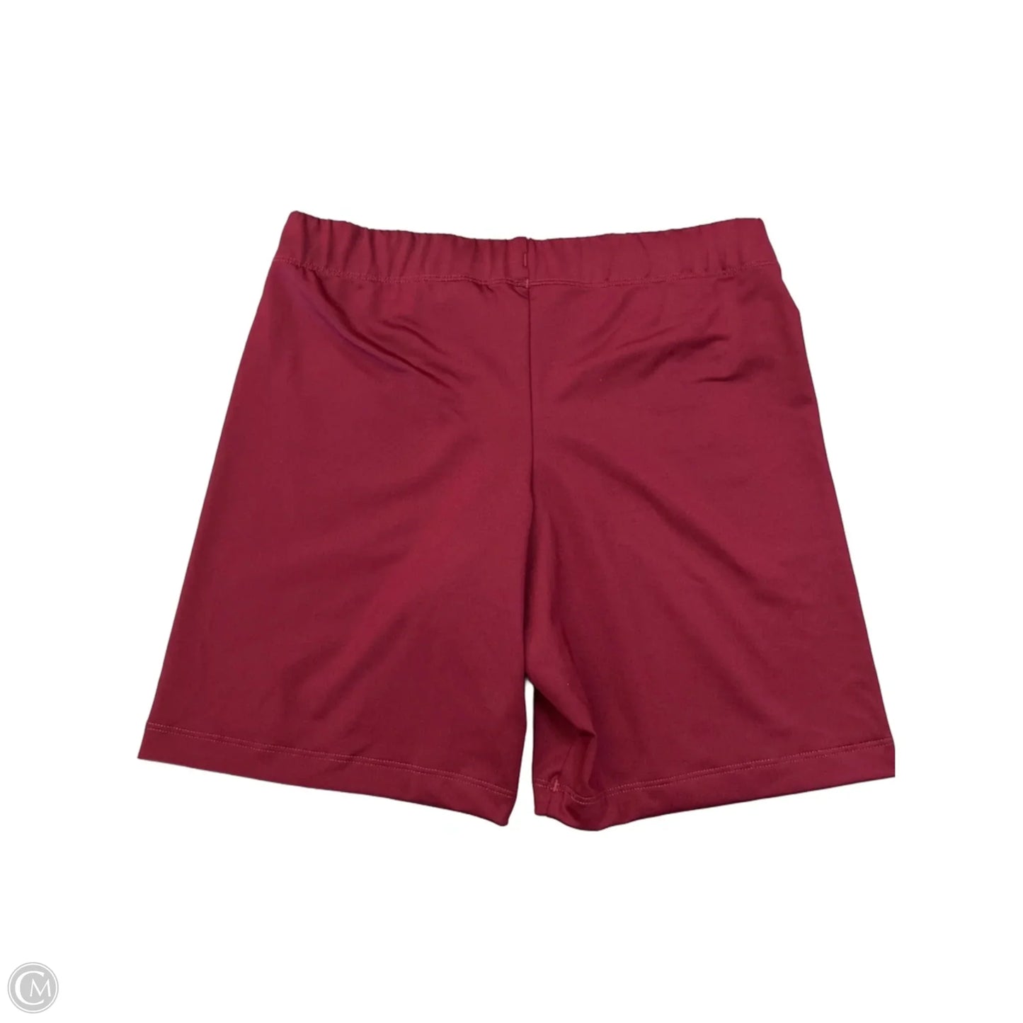 Athletic Shorts By Nike Apparel In Maroon, Size: M