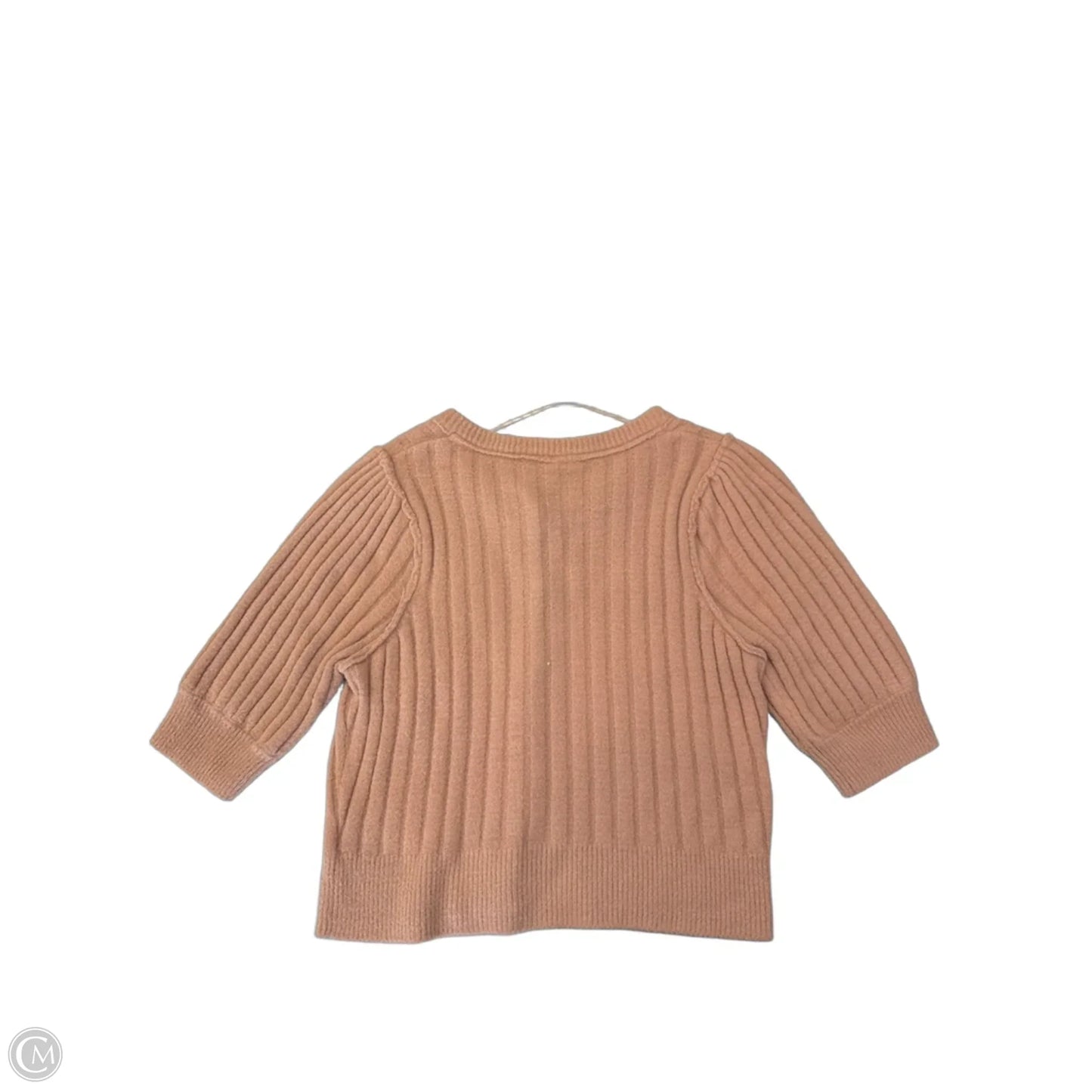 Sweater Cardigan By Free People In Tan, Size: M