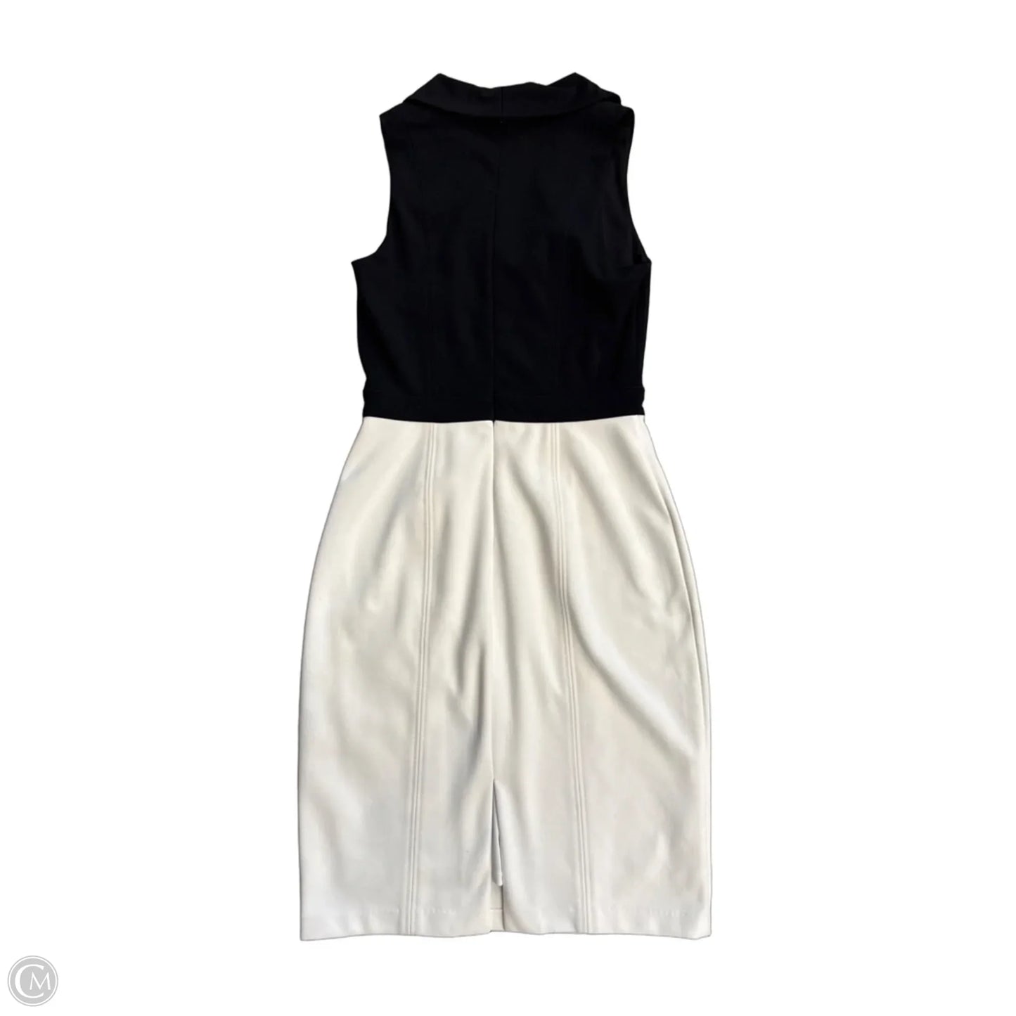 Dress Work By White House Black Market In Black & White, Size: S