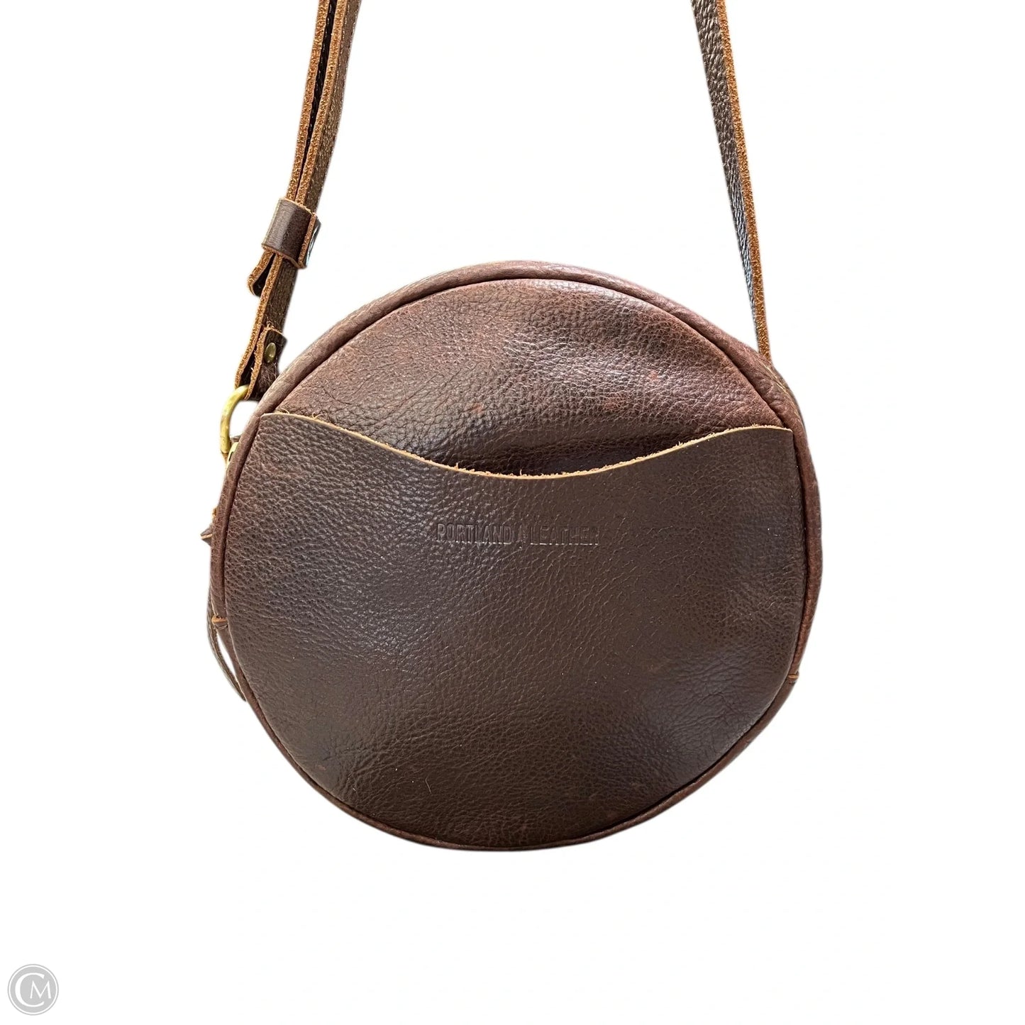 Crossbody Leather By Portland Leather, Size: Medium