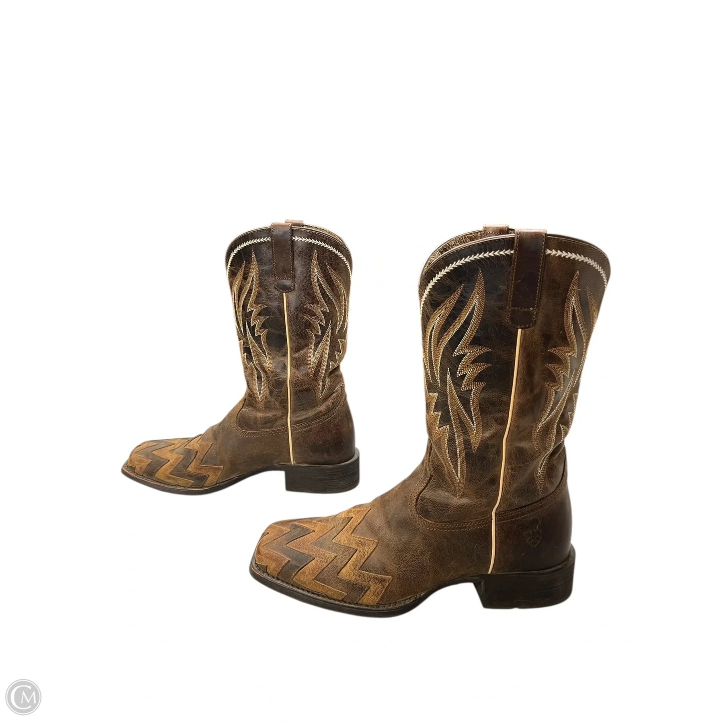 Boots Western By Ariat In Brown, Size: 11