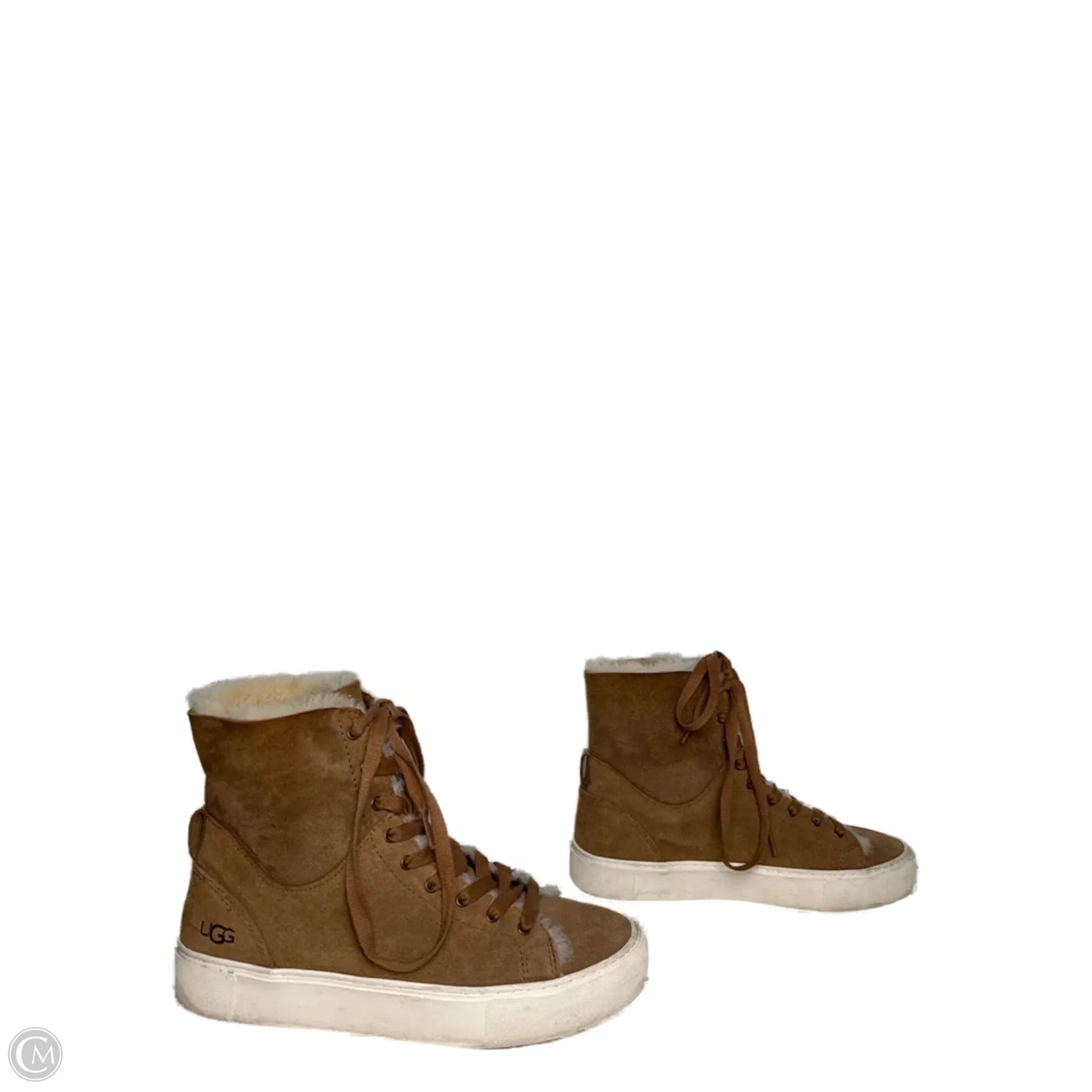 Shoes Designer By Ugg In Tan, Size: 9
