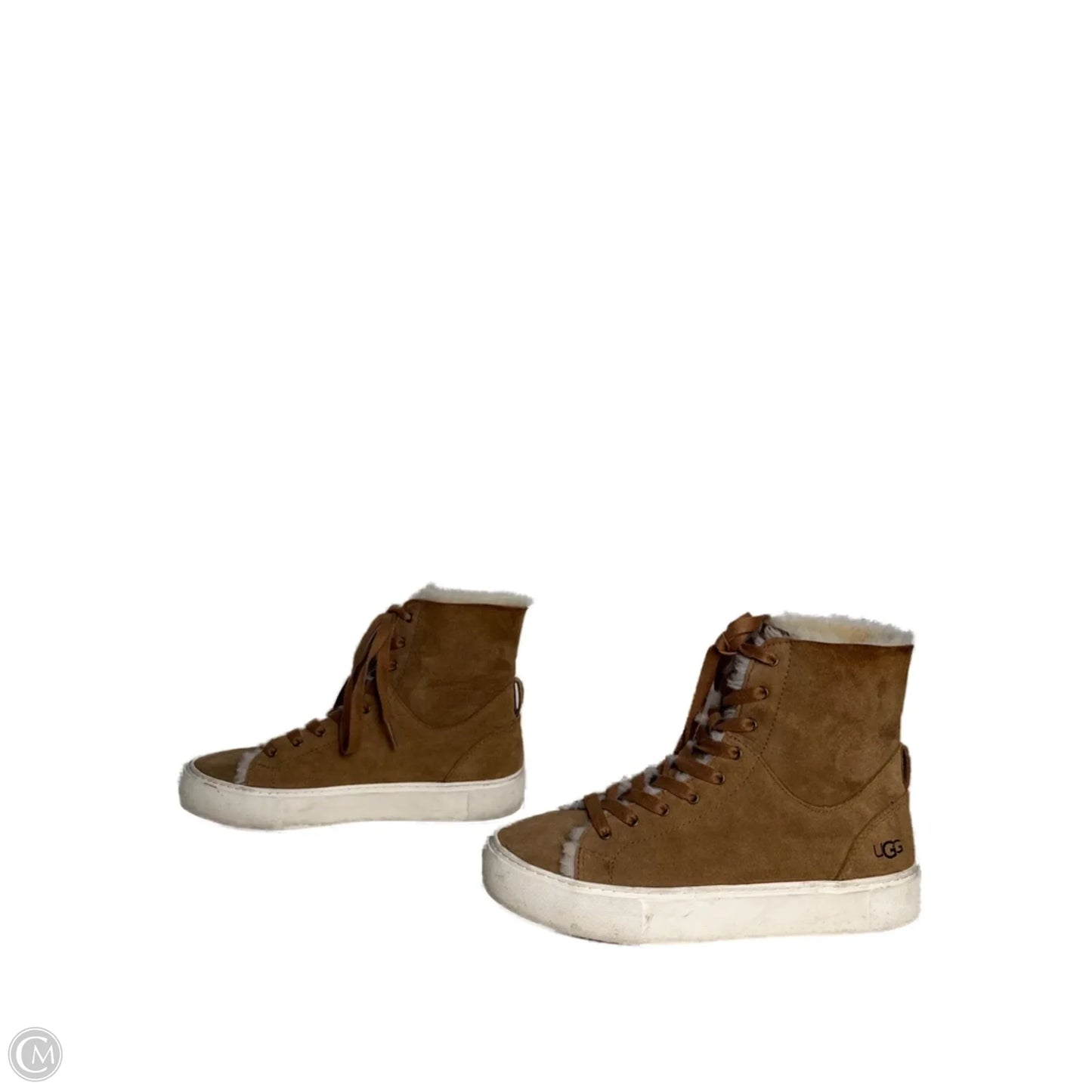 Shoes Designer By Ugg In Tan, Size: 9