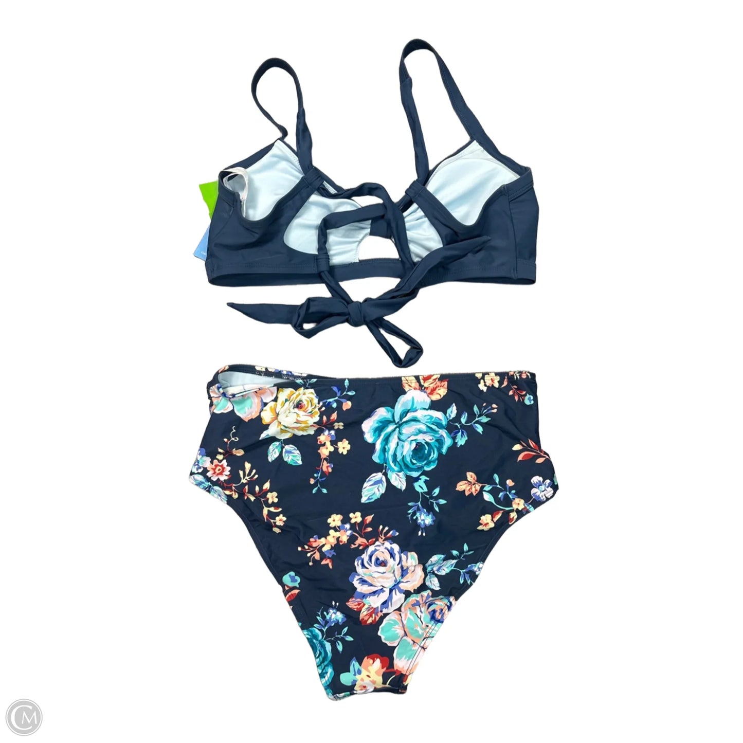 Swimsuit 2pc By Cupshe In Blue, Size: L