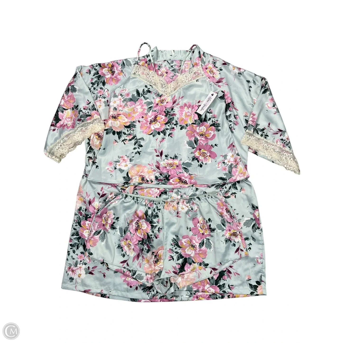 Pajamas 2pc By LILAC AND LOUDON In Floral Print, Size: M