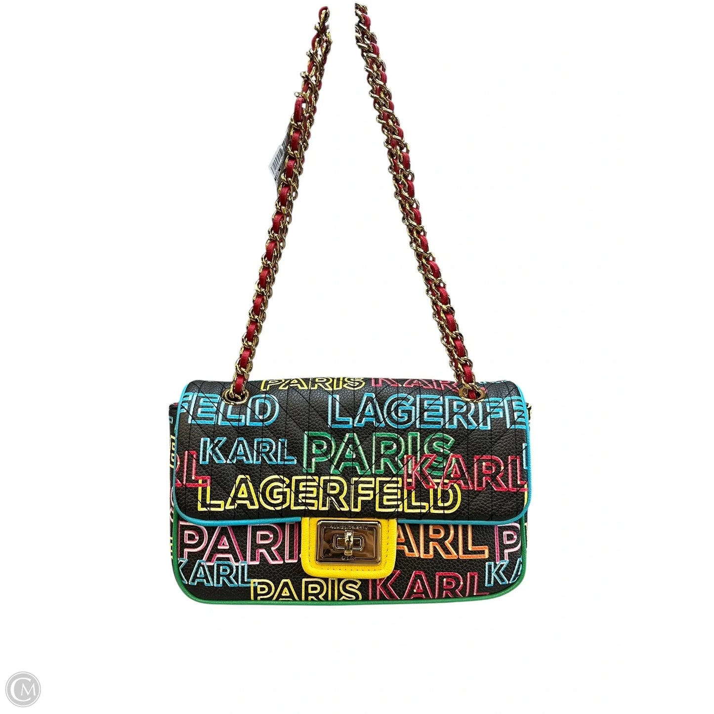 Crossbody Designer By Karl Lagerfeld, Size: Medium