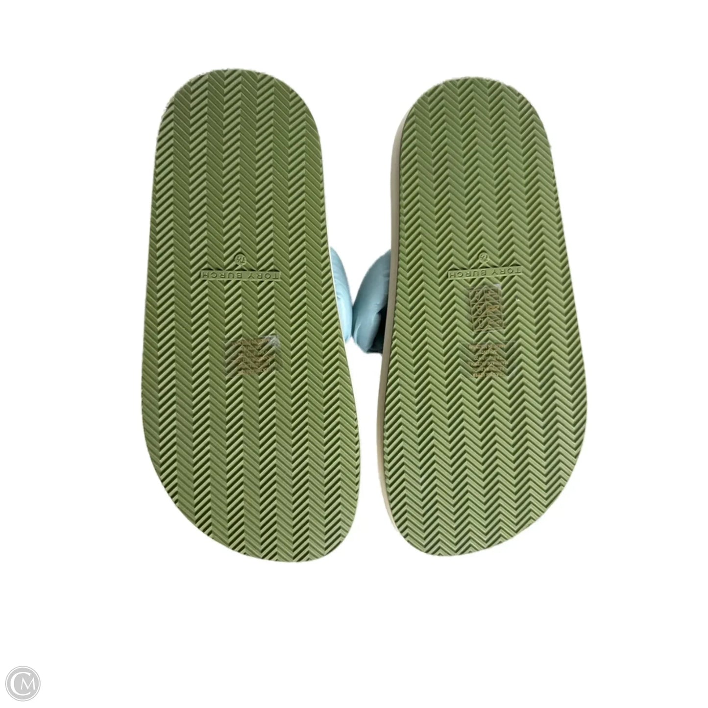 Sandals Designer By Tory Burch In Blue, Size: 7.5