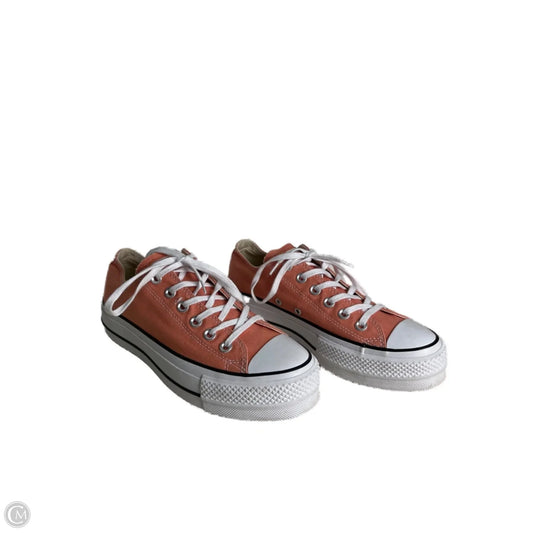 Shoes Sneakers By Converse In Peach, Size: 8
