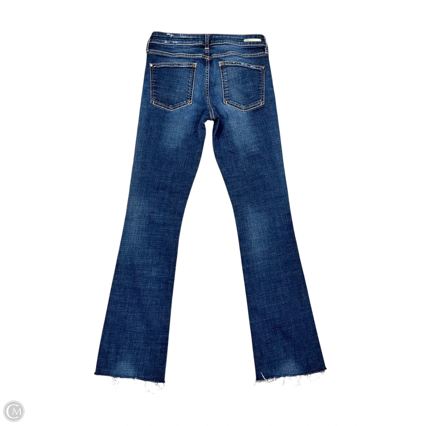 Jeans Cropped By Pilcro In Blue Denim, Size: 4