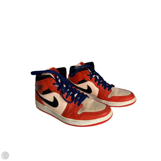 Shoes Sneakers By Nike In Orange, Size: 11