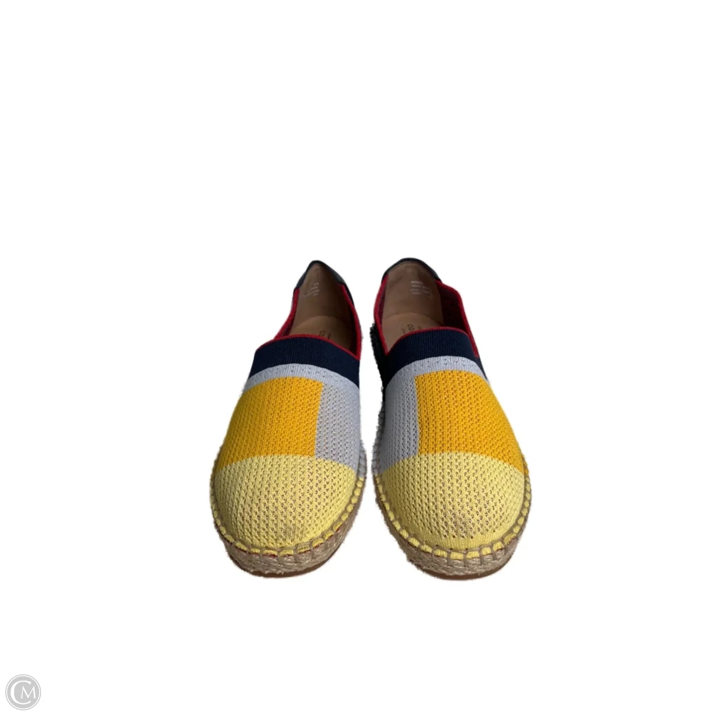 Shoes Flats By Cole-haan In Blue & Yellow, Size: 10