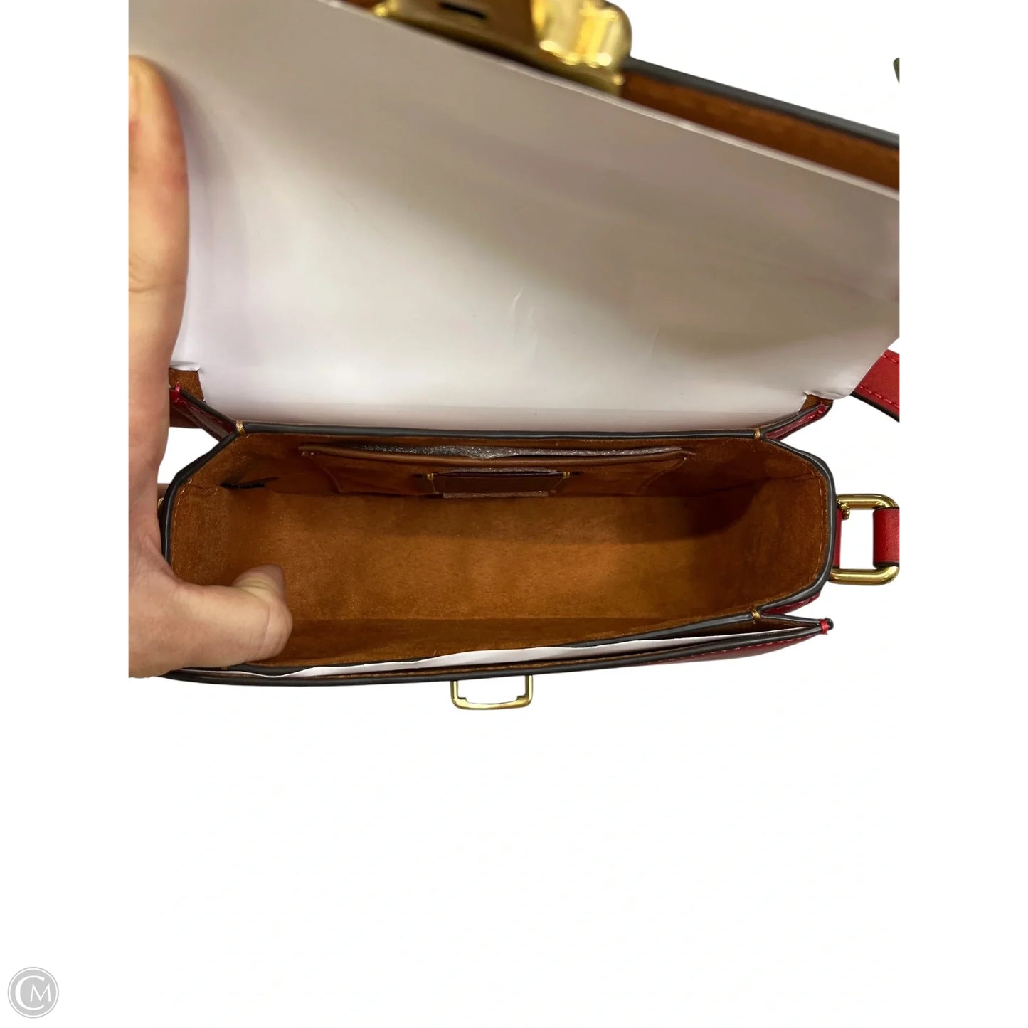 Crossbody Designer By Coach, Size: Small