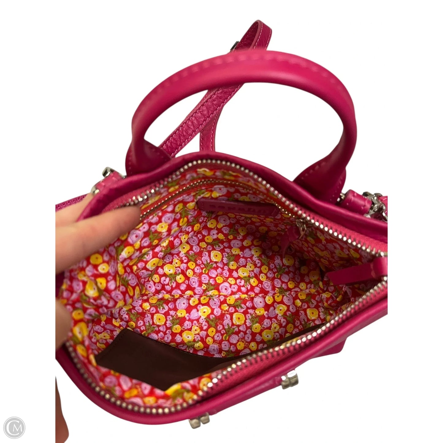 Crossbody Leather By SAPHAN, Size: Small