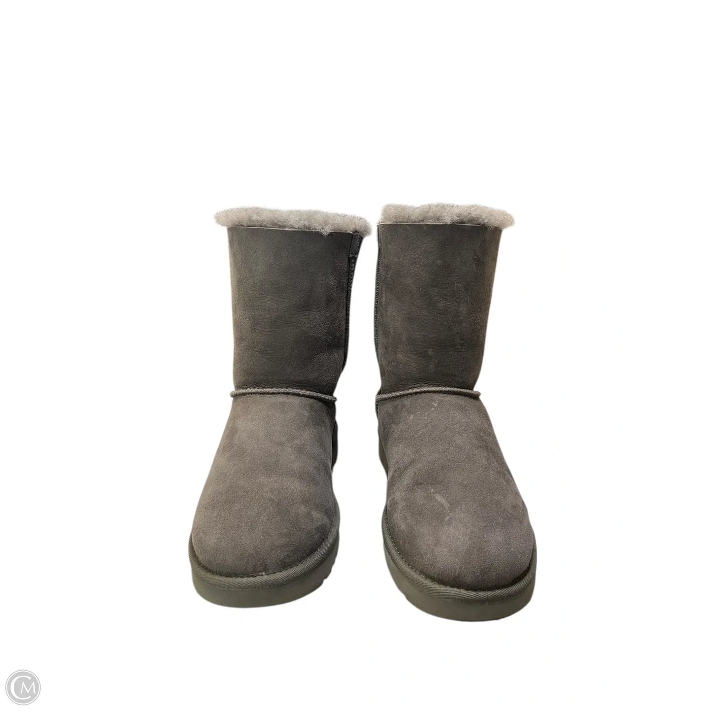 Boots Designer By Ugg In Grey, Size: 10