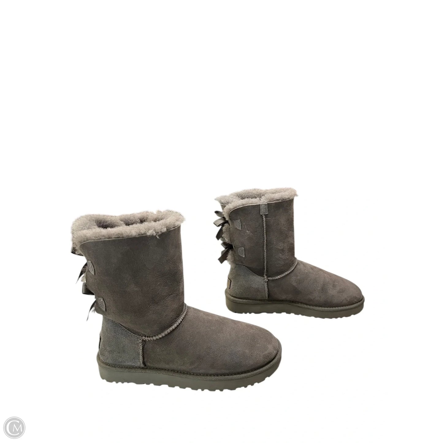 Boots Designer By Ugg In Grey, Size: 10