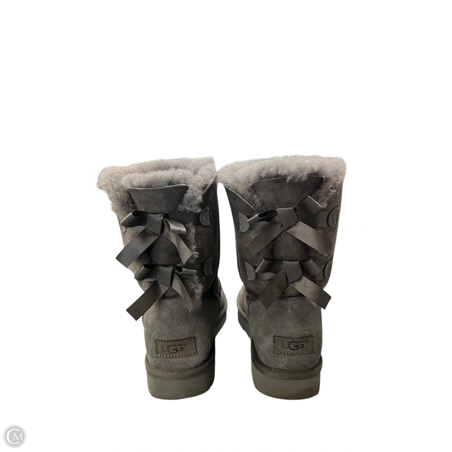 Boots Designer By Ugg In Grey, Size: 10